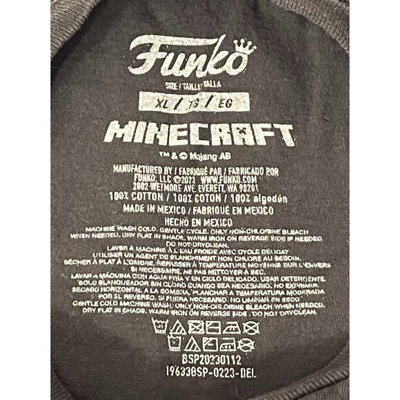 Funko Minecraft "Night of The Creepers T-Shirt Youth Size XL - Picture 3 of 3